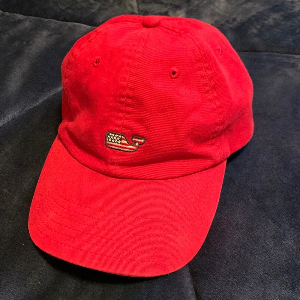 Vineyard Vines USA strapback hat